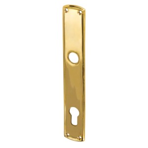 Long plate brass timeless design gold