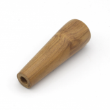 Une seule poignée en bois pour les poignées de porte, en bois véritable, couleur "chêne sauvage"